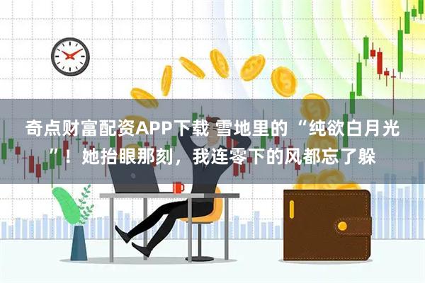 奇点财富配资APP下载 雪地里的 “纯欲白月光”！她抬眼那刻，我连零下的风都忘了躲